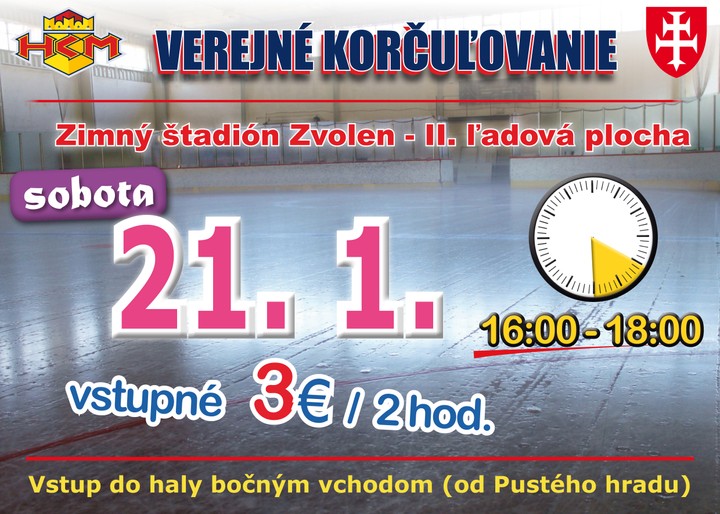 Verejné korčuľovanie
